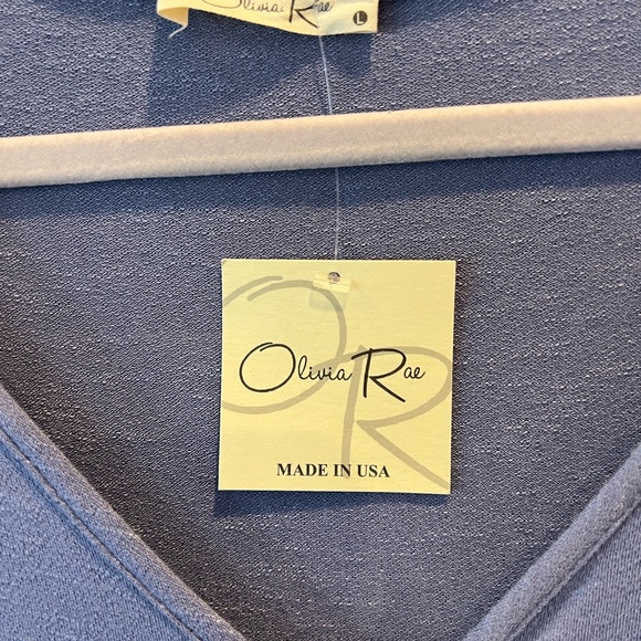 NEW! Dusty Blue Flow Dress - Large - Picture 2 of 2